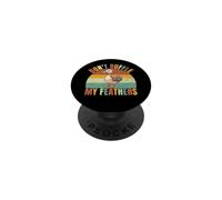 Ne frotte Pas Mes Plumes d'oie PopSockets PopGrip Adhésif