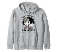 Ne gâchez Pas avec Mamasaurus Youll Get Jurasskicked Mamasaurus Sweat à Capuche
