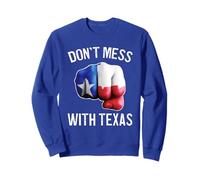 Ne gâchez Pas avec Texas Proud Texan Longhorn Lone Star State Sweatshirt