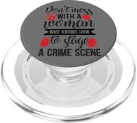 Ne gâchez pas avec une femme qui sait comment PopSockets PopGrip pour MagSafe