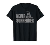 NE JAMAIS ABANDONNER Gadsden Snake T-Shirt