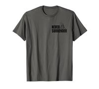 NE JAMAIS ABANDONNER Gadsden Snake T-Shirt