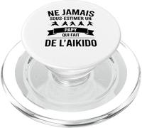 Ne Jamais sous-Estimer Un Papy Qui Fait de l’Aïkido Humour PopSockets PopGrip pour MagSafe
