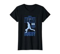 Ne jamais sous-estimer Un Vieux Joueur de Rugby T-Shirt Graphique avec Valeur