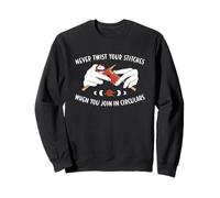 Ne jamais tordre Vos Points Lorsque Vous Les joignez dans des circulaires de Tricot Sweatshirt
