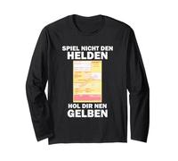 Ne jouez Pas au héros, procurez-Vous Une Chemise Jaune pour Manche Longue