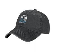 Ne jouez Pas avec la Poste Dame postière Cowboy Chapeau dans Le Chapeau Mode Plage Trucker Casquette Femme Chapeaux Cadeaux pour Hommes