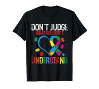 Ne Jugez Pas Ce Que Vous Ne Comprenez Pas Autiste Autisme T-Shirt