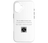 Ne jugez Pas Un Livre par sa Couverture Coque pour iPhone 16