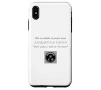 Ne jugez Pas Un Livre par sa Couverture Coque pour iPhone XS Max