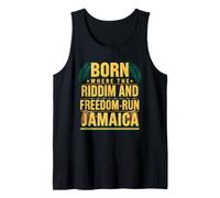 Né là où Les Riddim et la liberté Dirigent l'indépendance jamaïcaine Débardeur