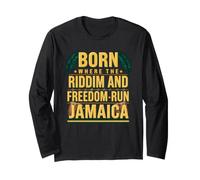 Né là où Les Riddim et la liberté Dirigent l'indépendance jamaïcaine Manche Longue