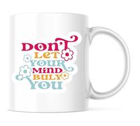 Ne Laisse Pas Ton Esprit Te Tourmenter. Tasse À Café Céramique Mug À Café Avec Anse Tasses À Thé Pour Chocolat Chaud Espresso L'École 330Ml