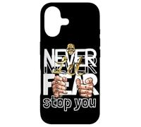 Ne Laissez jamais la Peur Vous arrêter. Streetwear Coque pour iPhone 17