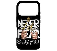 Ne Laissez jamais la Peur Vous arrêter. Streetwear Coque pour iPhone 17 Pro