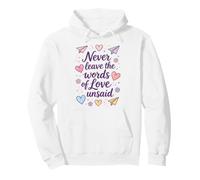 Ne Laissez jamais Les Paroles d'amour Non Dites, Sweat à Capuche