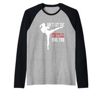 Ne Laissez Pas la Queue de Cheval Tromper Vos Filles combattantes d'arts Martiaux Manche Raglan