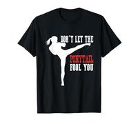 Ne Laissez Pas la Queue de Cheval Tromper Vos Filles combattantes d'arts Martiaux T-Shirt
