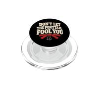 Ne Laissez Pas la Queue de Cheval Tromper Votre Humour de karaté PopSockets PopGrip pour MagSafe