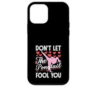 Ne Laissez Pas la Queue de Cheval Vous Tromper Karaté Girl Arts Martiaux Coque pour iPhone 12 Mini