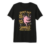 Ne Laissez Pas Les Mauvaises Ondes éteindre Votre éclat T-Shirt Haut de Gamme