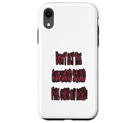 Ne laissez pas The Awkward Squad me tirer dessus ! Coque pour iPhone XR