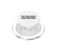 Ne Leur Donnez Rien d'autre Que de Tout Prendre d'eux - Sparte PopSockets PopGrip pour MagSafe