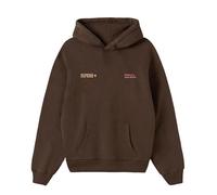 Ne m'appelle pas bébé Sweat à capuche Brossé Oversize Marron SUPERBE femme-brun XXL