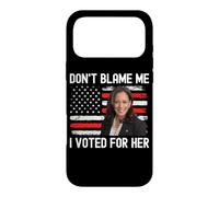 Ne me blâmez Pas, J'Ai voté pour Elle Kamala Harris Coque pour iPhone 17 Pro Max