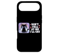 Ne me criez Pas Dessus, Je Vais pleurer, Mignon Chat avec Arc-en-Ciel Coque pour iPhone Air