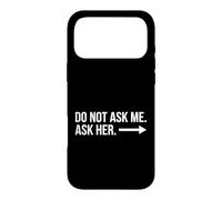Ne me Demandez Pas, Demandez à Ses Couples de Partenaires Correspondants Coque pour iPhone 17 Pro Max