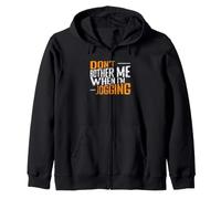 Ne me dérange Pas Quand Je Fais du Jogging Sweat à Capuche