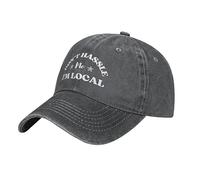 Ne me dérangez Pas, Je suis Local. Qu'en est-il du Bob Hat Hommes Femmes Trucker Hats Casquette de Baseball de Sport réglable