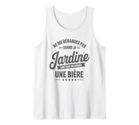 Ne Me Dérangez Pas Quand Je Jardine Humour Jardin Bière Débardeur