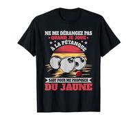 Ne Me Dérangez Pas Quand Je Joue À La Pétanque Humour Alcool T-Shirt