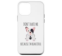 Ne me détestez Pas Parce Que Je suis Un Beau Bouledogue français Coque pour iPhone 12 Mini