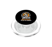 Ne me dis Pas Comment être Une sorcière Halloween Cat Witchy Moon PopSockets PopGrip pour MagSafe