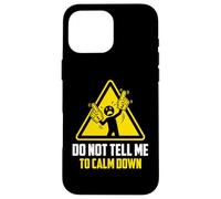 Ne me dis Pas de me Calmer, Maman Sportive Coque pour iPhone 16 Pro Max