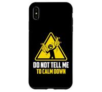 Ne me dis Pas de me Calmer, Maman Sportive Coque pour iPhone XS Max