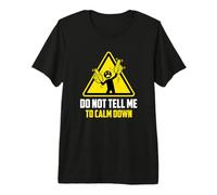 Ne me dis Pas de me Calmer, Maman Sportive T-Shirt Haut de Gamme