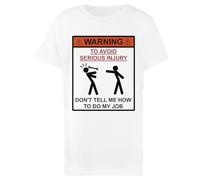 Ne Me Dites Pas Comment Faire Mon Travail T-Shirt Enfant en Coton Blanc Enfant