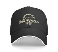 Ne Me Fais Pas Aller À Beth-on Toi Bonnet De Golf Protégeant du Soleil Casquette De Camionneur Séchage Rapide Chapeau pour Homme Femme Course À Pied