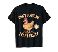 Ne me Fais Pas Peur, Je pète Facilement, drôle et Sarcastique T-Shirt