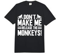 Ne me Faites Pas libérer Les singes Comfort Colors Adult Heavyweight T-Shirt