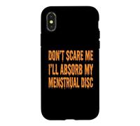 Ne me Faites Pas Peur, Je Vais Absorber Mes disques menstruels, Halloween, Femmes Coque pour iPhone X/XS