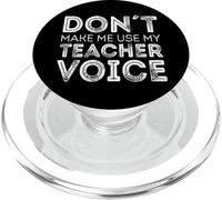 Ne me Faites Pas Utiliser la Voix de Mon Professeur PopSockets PopGrip pour MagSafe
