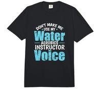 Ne me Faites Pas Utiliser ma Voix d'aérobic Aquatique Comfort Colors Adult Heavyweight T-Shirt