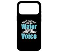 Ne me Faites Pas Utiliser ma Voix d'aérobic Aquatique Coque pour iPhone 17 Pro Max