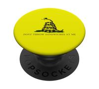 Ne me jetez Pas de sandwichs PopSockets PopGrip Adhésif