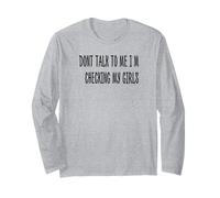 ne me Parle Pas, Je Regarde Mes Filles Manche Longue